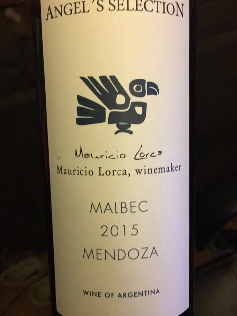 Mauricio Lorca - Angel's Reserve Malbec - 2015