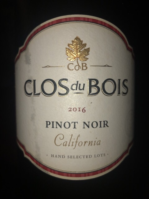 Clos du Bois - Pinot Noir - 2016
