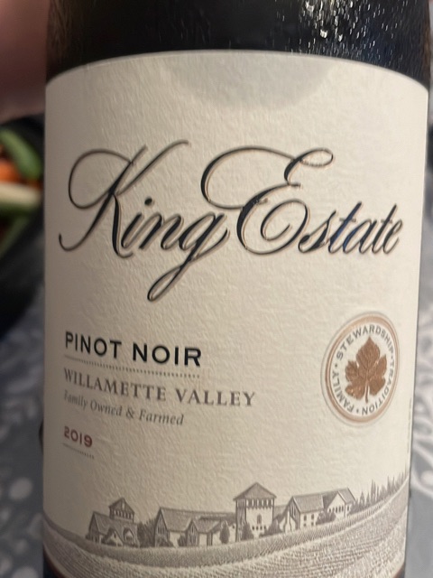 King Estate - Lorane Valley Pinot Noir - 2018