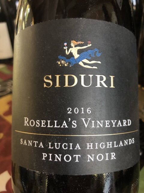 Siduri - Rosella's Vineyard Pinot Noir - 2016