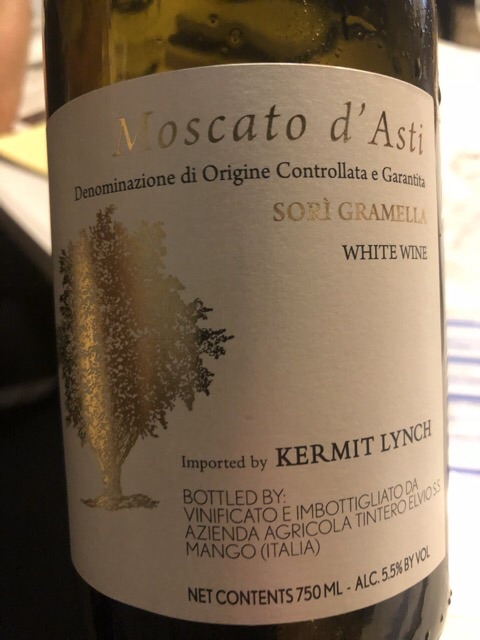 Tintero Elvio - Sorì Gramella Moscato d'Asti - 2016