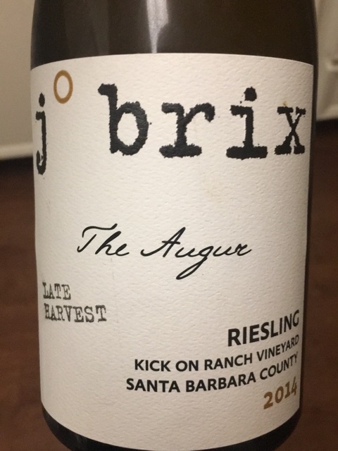 J.Brix - Kick on Ranch Vineyard The Augur Riesling Late Harvest - 