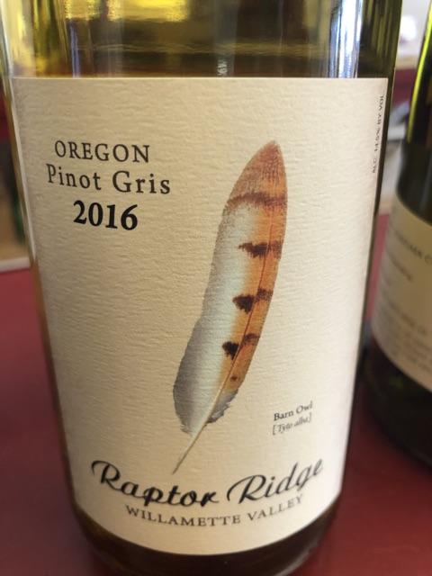 Raptor Ridge - Goodrich Vineyard Pinot Noir - 2016
