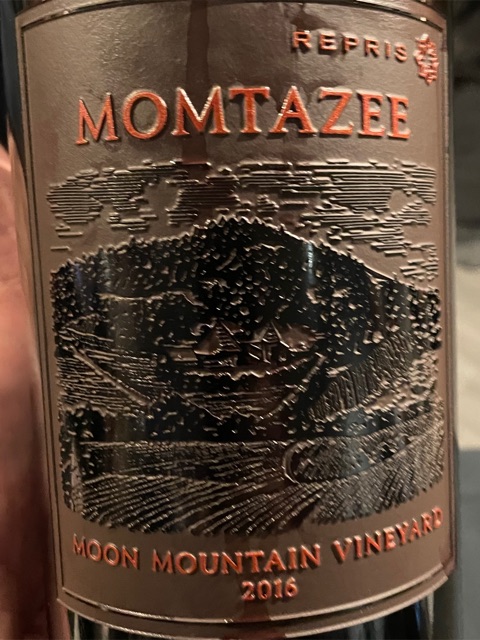 Repris - Moon Mountain Vineyard Momtazee - 2016
