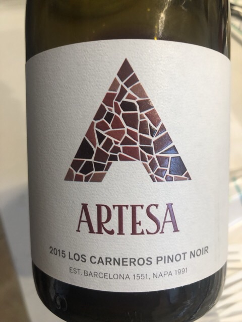 Artesa - Pinot Noir - 2015