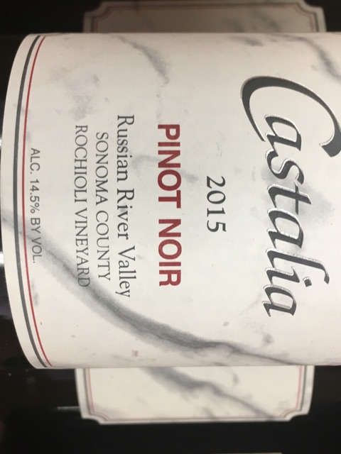 Castalia - Rochioli Vineyard Pinot Noir - 2015