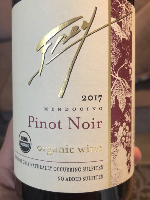 Frey - Organic Pinot Noir - 2017