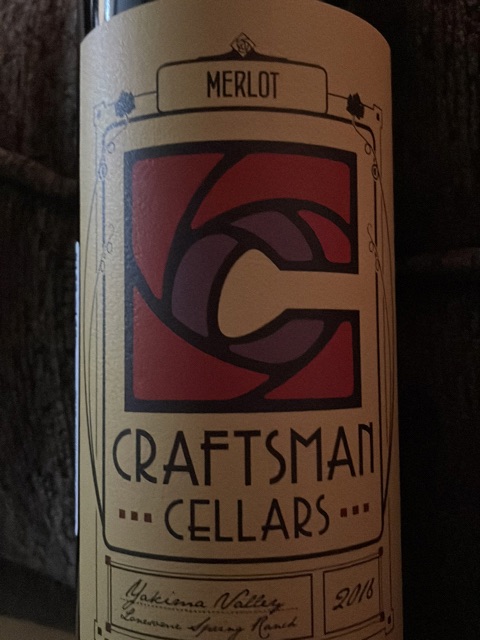 Craftsman Cellars - Merlot - 2016