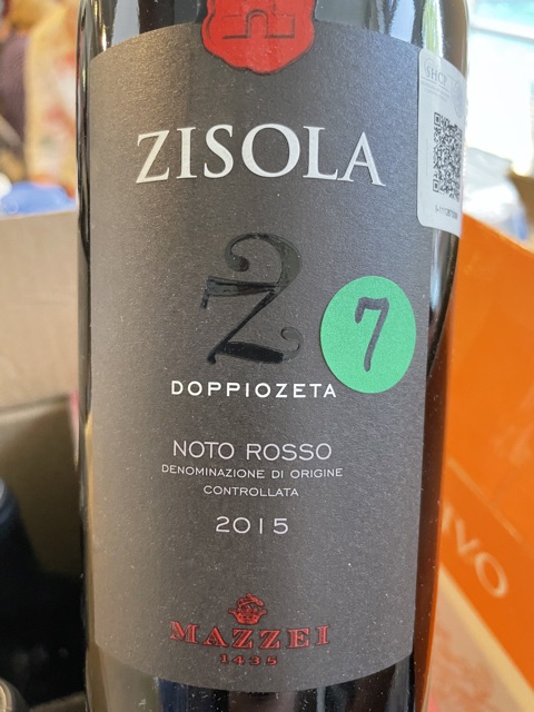 Zisola - Doppiozeta Noto Rosso - 2015