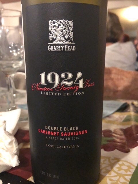 Gnarly Head - 1924 Double Black Cabernet Sauvignon (Limited Edition) - 2016