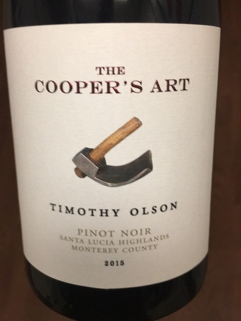 Coopers Art - Monterey Pinot Noir - 2015