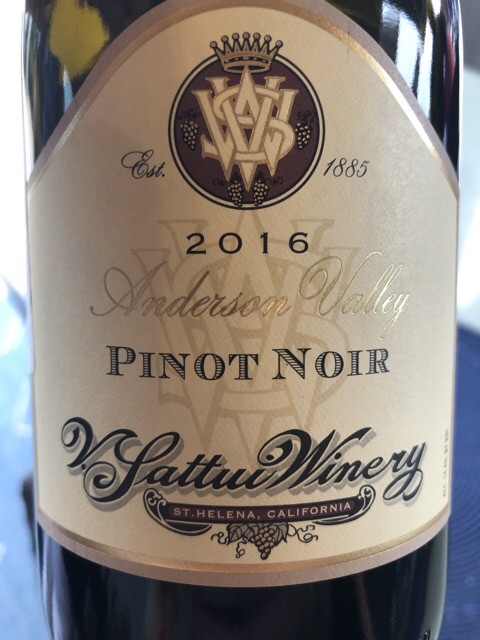 V. Sattui - Pinot Noir Los Carneros - 2016