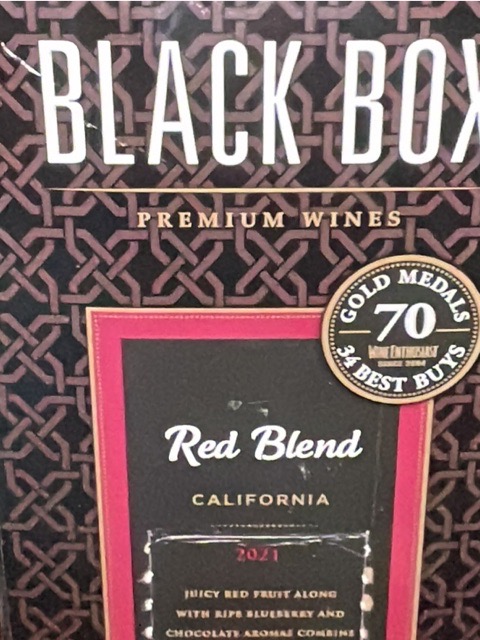 Black Box - Red Blend - 2021