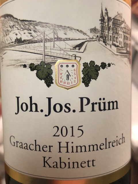 Joh. Jos. Prüm - Riesling Graacher Himmelreich Kabinett - 2015