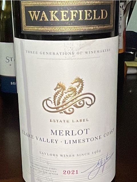 Taylors / Wakefield - Estate Merlot - 2021