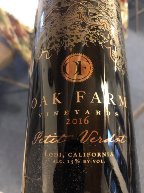 Oak Farm - Petit Verdot - 2016