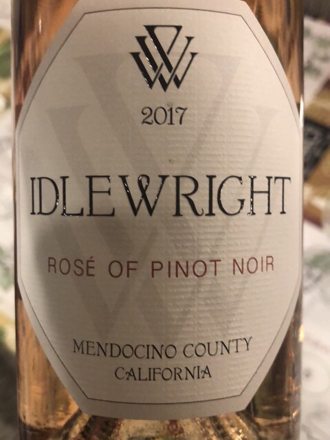 Idlewright - Rosé of Pinot Noir - 2017