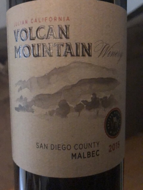 Volcan Mountain Winery - Malbec - 2015