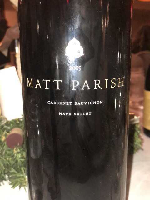 Matt Parish - Cabernet Sauvignon - 2015