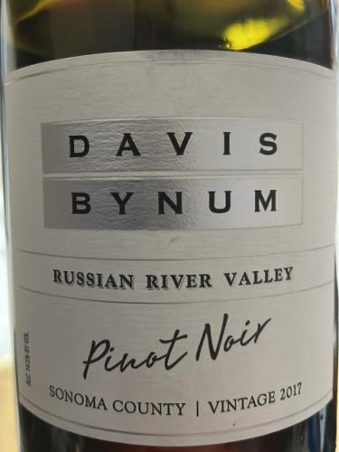 Davis Bynum - Pinot Noir - 2017