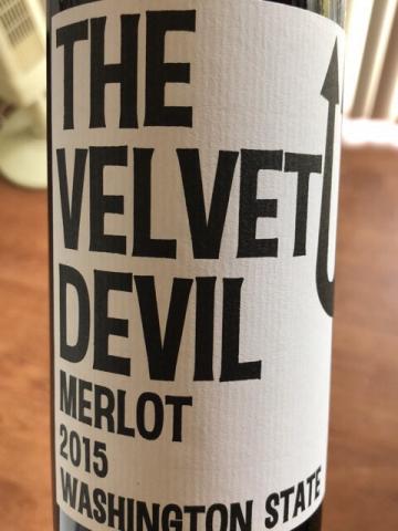 Charles Smith - The Velvet Devil Merlot - 2015
