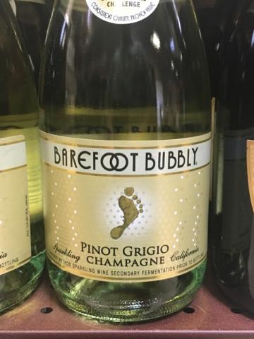 Barefoot - Bubbly Pinot Grigio - N.V.
