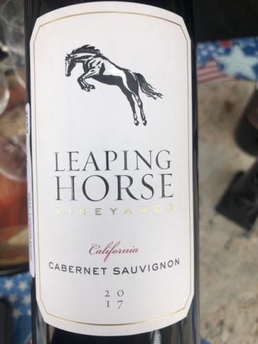 Leaping Horse - Cabernet Sauvignon - 2017