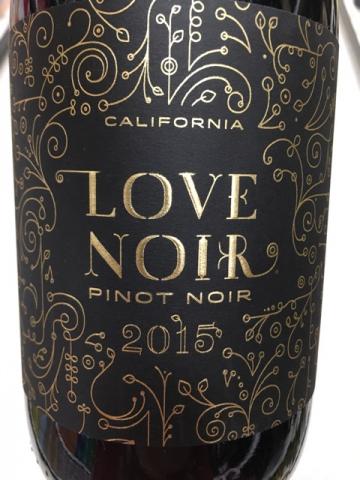 Love Noir - Pinot Noir - 2015