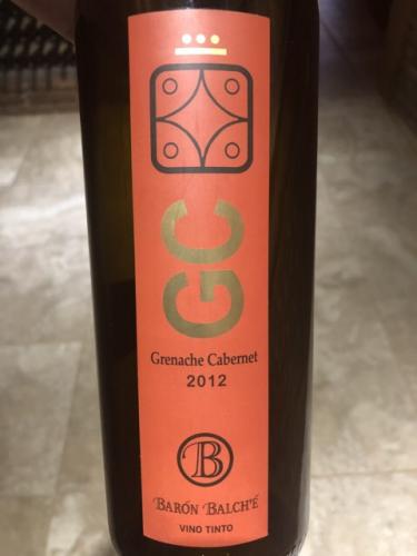 Baron Balche - Grenache - Cabernet - 2012