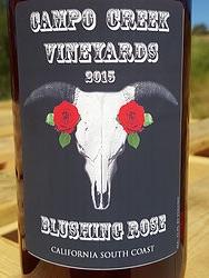 Campo Creek Vineyards - Blushing Rosé - 2015