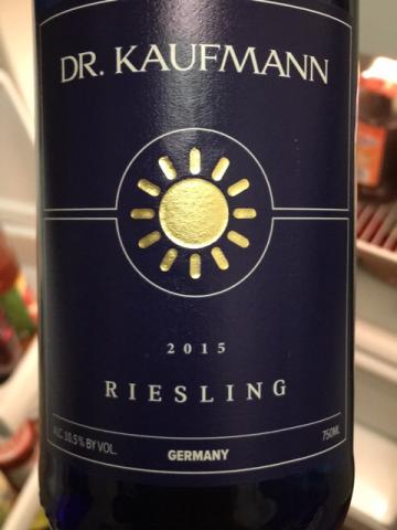 Kaufmann - Riesling - 2015