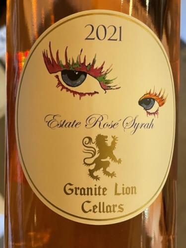 Granite Lion Cellars - Rosé of Syrah - 2021