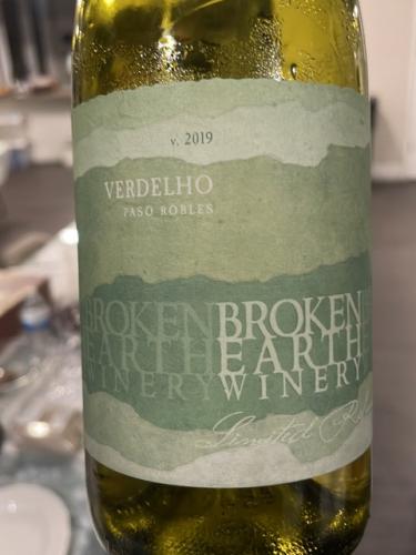 Broken Earth Winery - Limited Release Verdelho - 2019