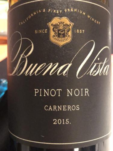 Buena Vista - Pinot Noir - 2015