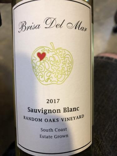 Brisa del Mar - Random Oaks Vineyard Sauvignon Blanc - 2017