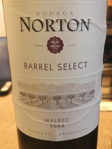 Norton - Barrel Select Malbec - 2008