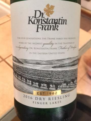 Dr. Konstantin Frank - Riesling Dry - 2016