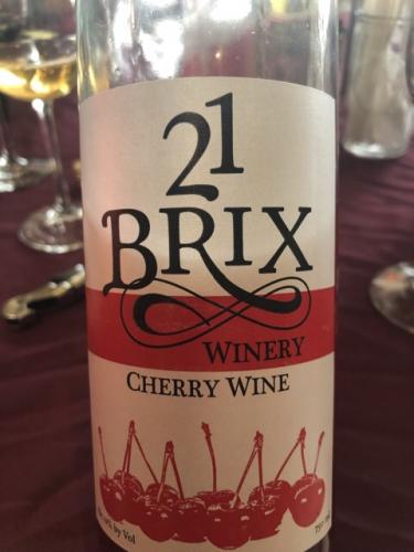 21 Brix - Cherry Wine - 2013