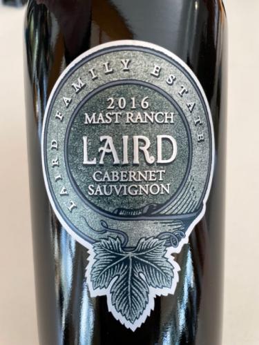 Laird Family Estate - Cabernet Sauvignon Mast Ranch - 2016
