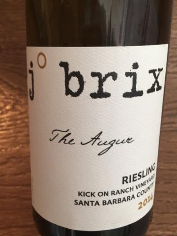 J.Brix - Kick on Ranch Vineyard The Augur Riesling - 2014