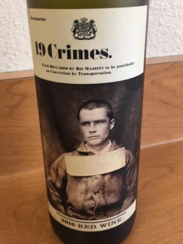 19 Crimes - Shiraz - Durif - 2016