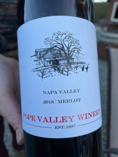 Pope Valley - Merlot - 2018