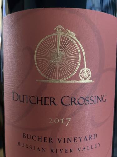 Dutcher Crossing - Bucher Vineyard Pinot Noir - 2017