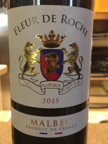 Fleur de Roche - Malbec - 2015