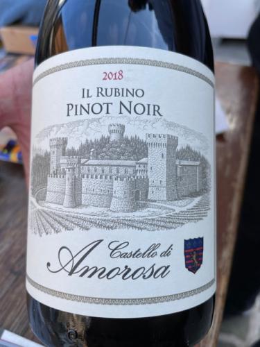 Castello di Amorosa - Il Rubino Pinot Noir - 2018
