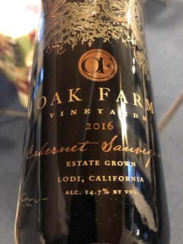 Oak Farm - Cabernet Sauvignon - 2016