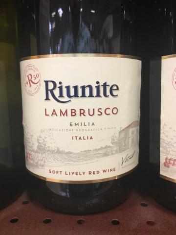 Riunite - Lambrusco Emilia - N.V.