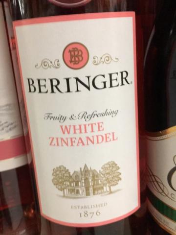 Beringer Vineyards - White Zinfandel - 2011