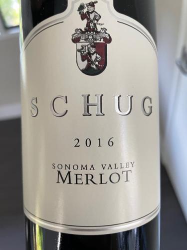 Schug - Merlot - 2016