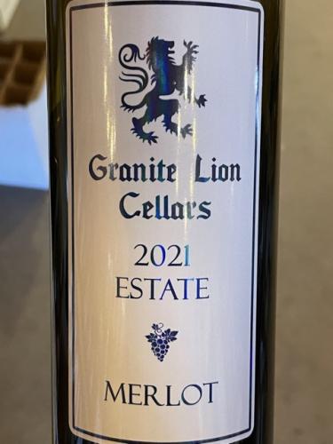 Granite Lion Cellars - Merlot Estate - 2021